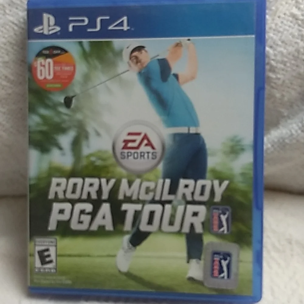 PS4 RORY McILROY PGA TOUR Game Playstation 4